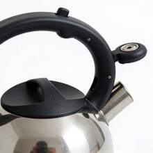 3.7 Quart Stainless Steel Whistling Tea Kettle, Large Capacity Suitable For Gas & Induction Cooktop - View 3
