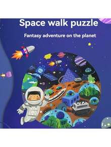 Kinder Papier Tier Puzzles/Eingebaute Schultertasche Aufbewahrung, Mars/Dinosaurier/Ozean Wal 3 Serien, 3-14 Jahre alt Fokus Training Hardcore Lernspielzeug, zertifiziertes Geburtstagsgeschenk, Feinmotorik Spielzeug. Tischdekoration/Wandkunst. Reise Puzzle. Familien Spieleabend - Vielfältig - Übersicht 10