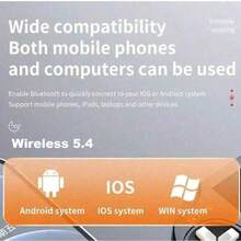 Briame 无线耳机，带麦克风，运动跑步入耳式耳机，150mAh 电池，翻盖式设计 - 查看 10