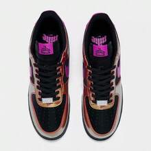 Nike Air Force 1 Low '07 LV8 Glam Rock Black Gold Bold Berry Casual Shoes Men's IB6843-002 - 黑金色 - 查看 4