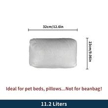 Beanbag Chair Refill, Lazy Sofa Filling, Polystyrene Beans For Pet Nest Dog Bed Filling, DIY Crafts Stuffing, Foam Particles Filler, Dolls Pillow Particles Beads - View 10