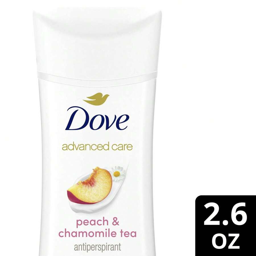 Dove Advanced Care Women's Antiperspirant Deodorant Stick Peach & Chamomile Tea, 2.6 Oz - 多樣化香型 - 查看 1