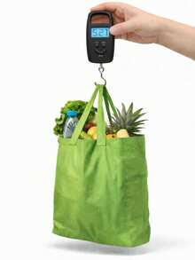 Balanza colgante digital para pesar maletas y bolsas con tamaño ligero para llevar a todos lados, pantalla visible y gancho firme pensada para acompañarte en cada salida. - Multicolor - Ver 1