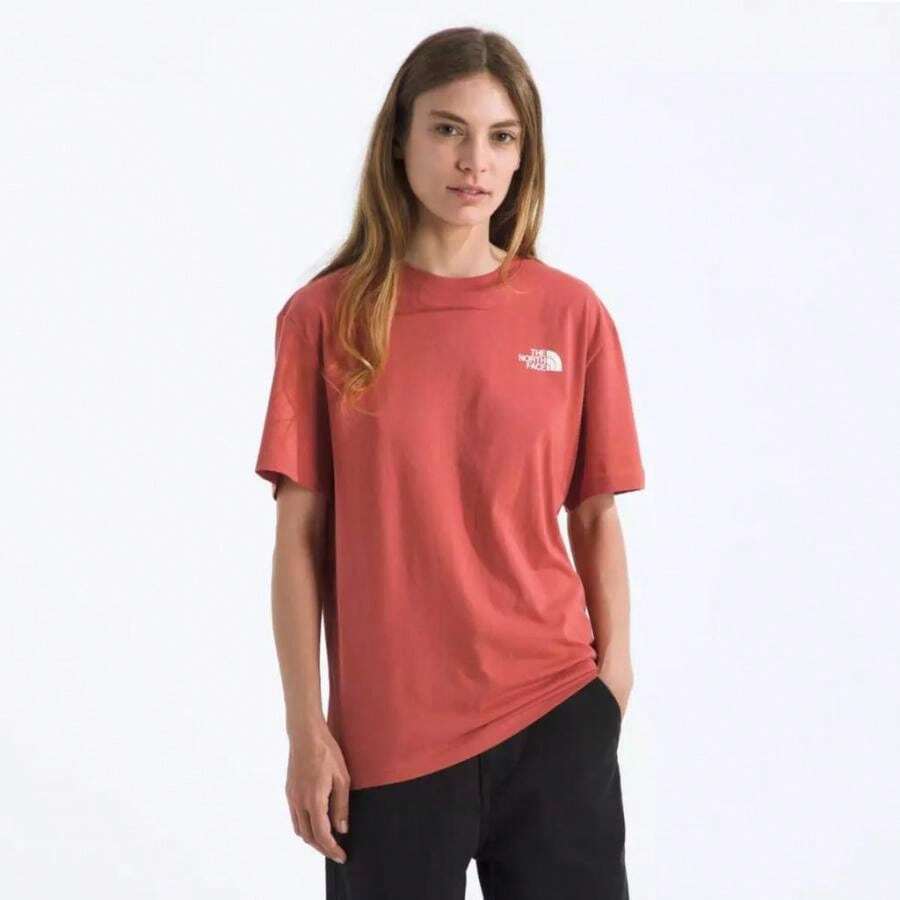 The North Face Women's Short Sleeve Box NSE T-Shirt | | Women Sports Bras - 火星塵埃 - 查看 1