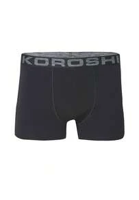 Koroshi 7er-Pack Herren-Boxershorts aus elastischer Baumwolle, Schwarz, Größe S - Schwarz - Übersicht 6