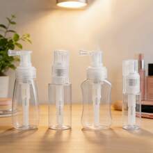 Chai xịt phấn du lịch, chai xịt phấn rôm, chai xịt dầu gội khô, chai nhựa trong suốt rỗng, chai đựng mỹ phẩm di động có thể tái sử dụng - Xem 3