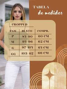 Cropped Feminino Suplex Forrado Top Academia Alça Fina Zero Transparência Confortavel Look de Verão - Preto - Visão 7