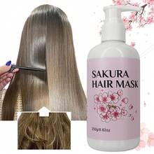 GZE樱花发膜，清爽控油保湿修护受损发质，适用于干性发质，修护分叉，防止断裂，令秀发柔顺亮泽。 - 正裝 - 查看 3