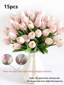 Hoa tulip sống động như thật - Có nhiều màu sắc, thích hợp trang trí phòng khách và bàn ăn. Chống tia UV, trang trí nhà cửa theo phong cách Bắc Âu, tuyệt vời cho lễ kỷ niệm, trang trí tiệc. Thích hợp làm quà tặng Ngày của Mẹ, Ngày Valentine, quà tặng nhỏ, trang trí bàn làm việc, đám cưới, tiệc tùng, bó hoa tự làm, trang trí nhà cửa, hoa nhựa, đồ trang trí, Lễ Phục Sinh, vòng hoa Ngày Valentine, bó hoa cưới, trang trí phòng học, đồ dùng học tập - Nhiều màu - Xem 17