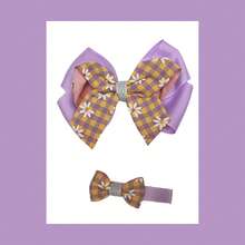Children's Hair Bows, Duckbill Clips, 2 Units - MultiWarna - View 4