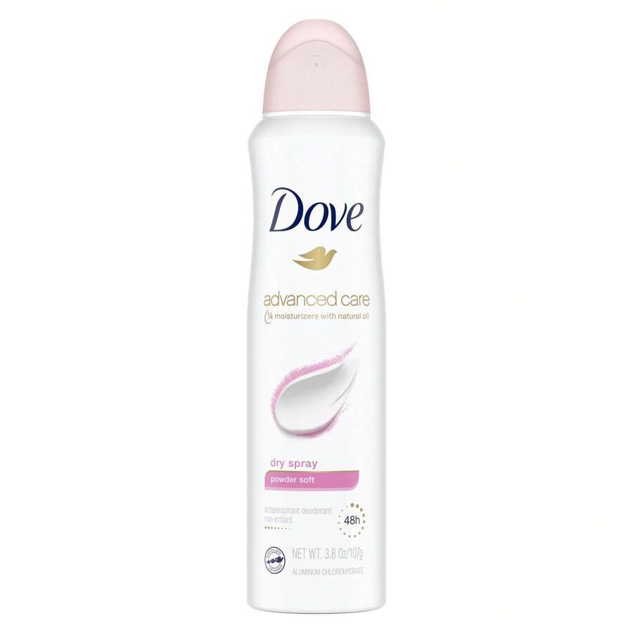 Dove Advanced Care Dry Powder Soft Spray Antiperspirant Deodorant, 3.8 Oz - 多樣化香型 - 查看 1