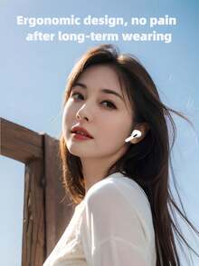 TWS Wireless Bluetooth Earphones With Active Noise Cancellation, HiFi Stereo Sound Quality, Wireless Charging Case, Waterproof In-Ear Design, Long Battery Life And Stable Connection, Suitable For Travel, Fitness, Sports And Daily Use - Multicolor - View 2