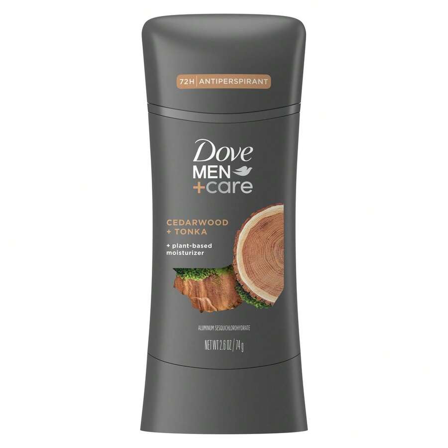 Dove Men+Care Long Lasting Antiperspirant Deodorant Stick, Cedarwood And Tonka, 2.6 Oz - 多樣化香型 - 查看 1