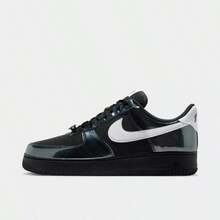 Nike Air Force 1 Low '07 LV8 Glam Rock Black White Casual Shoes Men's IB6843-001 - 深綠色 - 查看 1