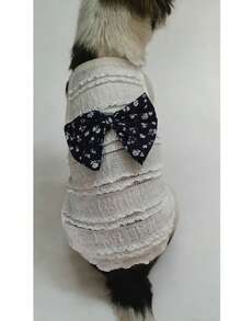 Suéter para perro, cálido y elástico, adecuado para primavera y otoño - Blanco - Ver 4