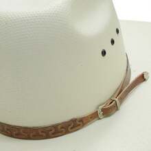 Atrevidu's Leather Hat Band - Caramelo±Grega±P - 查看 2