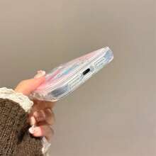 SANRIO Candy Color Jelly Pink Bow Phone Case For 17 16 15 14 12 13 11 Pro Max PLUS Y2K Cute Hello Kitty Girls Cover - 1 - 查看 8