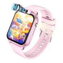 New Upgraded Version Children's Smart Watch, 300mAh Large Capacity Battery, Long-Lasting Battery Life, Featuring Pedometer, Remote Camera, Games, Notification, Music Player, Alarm Clock, Calculator, Built-In Flashlight, An Ideal Birthday Gift - Multicolor - View 18