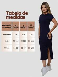 Women Dresses - Navy Blue - View 7