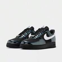 Nike Air Force 1 Low '07 LV8 Glam Rock Black White Casual Shoes Men's IB6843-001 - 深綠色 - 查看 2