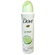 2 Pack Dove Go Fresh Cucumber &Green Tea Antiperspirant Deodorant Spray, 150ml Each - 多樣化香型 - 查看 2