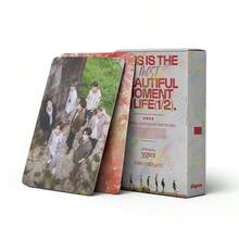 55件/盒 KPOP周边商品，SKZ限量版粉丝周边，收藏照片卡，贴纸，节日礼物 - 彩色 - 查看 7