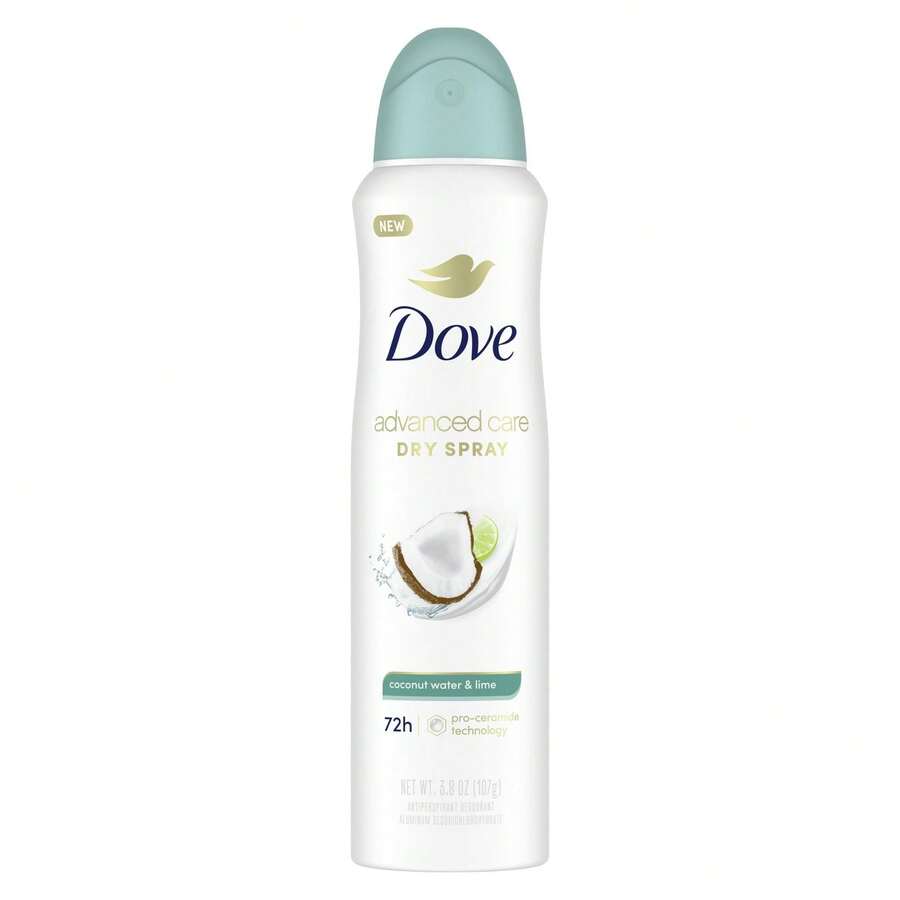 Dove Advanced Care Women's Antiperspirant Deodorant Dry Spray Coconut Water & Lime, 3.8 Oz - nhiều mùi hương - Xem 1
