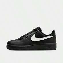 Nike Air Force 1 '07 Low Black White Casual Shoes Men's FZ0627-010 - 白黑色 - 查看 1