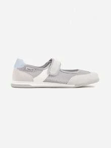Women 's 'Ballerina Style Sneakers With Lettering - Grey - View 3