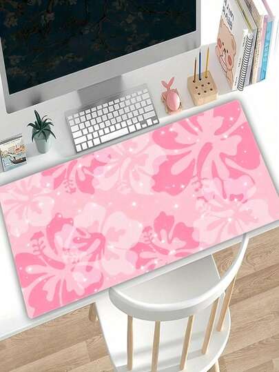 1pc Dreamy Butterfly High Definition Printed Desk Mat, Multipurpose Extra Large Mouse Pad, Keyboard Gaming Mouse Pad For Office Computer PC Gamer. It Can Also Be Used As A Keyboard Pad, Desktop Pad Or Book Pad, Suitable For Office And Dorm, Holidays, Birthday Gifts, Compatible With Mouse And Trackball.