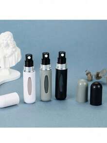 3个空香水喷雾瓶，可重复灌装迷你香水喷雾器，口袋大小的香水容器，便携式旅行喷雾瓶，非常适合旅行、上学、聚会、海滩旅行、返校必备 - 彩色 - 查看 5