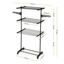 Vertical Layered Laundry Dryer Drying Rack - View 4