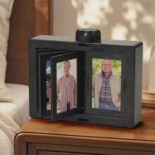 1/2pcs Personalized Rotating Photo Frame, Rotating Carousel Desktop Photo Album, Flip Rotating Photo Box, Valentine's Day/Anniversary Gift - Multicolor - View 10