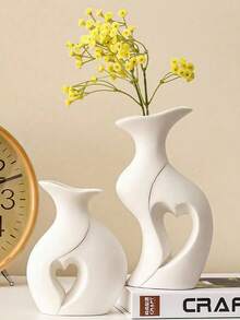 Creative Couple Series Home Decor Vases, Combination Of Large And Medium Size Indoor Tabletop Decorations, Suitable For Indoor Decor, All Seasons (Note The Size) - Multicolor - View 7