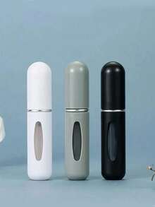 3个空香水喷雾瓶，可重复灌装迷你香水喷雾器，口袋大小的香水容器，便携式旅行喷雾瓶，非常适合旅行、上学、聚会、海滩旅行、返校必备 - 彩色 - 查看 2