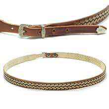 Atrevidu's Leather Hat Band - Caramelo±Tricê±P - 查看 1