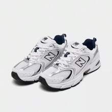 New Balance 530 White Blue Natural Indigo Casual Shoes Women's MR530SG - 藍白色 - 查看 2