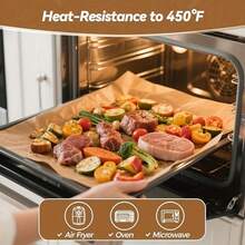 200 Sheets 14-Inch Non-Stick Parchment Paper, Waterproof, Oil-Proof, Heat Resistant, For Baking, Cooking, Grilling, Air Fryer And Steaming - Unbleached, Fits Half Sheet Pan, Happy Eid Al-Adha - Camel - View 6