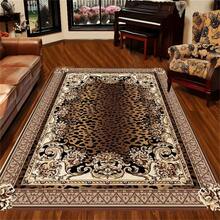 Retro Leopard Print Flannel Carpet, 2D Digital Printing, Non-Slip Rubber Bottom, Multiple Sizes Available. Suitable For All Seasons, Washable, Machine Washable, Comfortable, Unique, Suitable For Him, Her, Family Members, Boyfriend, Girlfriend, Father, Family Members, Mother, Lover, Daughter, Son, Grandfather, Grandmother, Teacher, Doctor, Nurse, Friend, Classmate, Pet. As Birthday Gifts, Household Items, Wedding Items, Souvenirs, Home Decoration, Daily Life, Office Decoration, Birthday, Anniversary, Valentine's Day, Thanksgiving, Graduation Season, Christmas, Halloween, Mother's Day, Father's Day, Wedding, New Year Gift Decoration. Suitable For Shopping Centers, Restaurants, Kitchens, Bathrooms, Living Rooms, Bedrooms, Corridors, Balconies, Outdoor Doors, Door Mats, Entrance Mats, Non-Slip Mats, Offices, Cafes, Piano Room Floor Decoration - Nhiều màu 4 - Xem 3