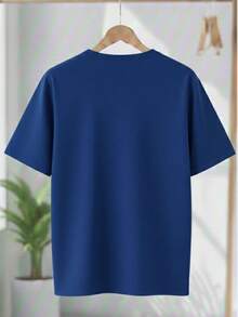 Men's Brazil T-Shirt – Team 10 Jersey, Plays Beautifully, Casual Sporty Style, Premium 100% Cotton Fabric, Immediate Shipping, PROMOTION - Xanh đậm - Xem 2