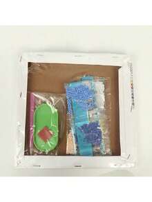 1Pc Cautivador DIY 5D Diamond Painting Kit con marco fijo de MDF para niños y adultos - Full Drill Sparkling Gem Art Craft para decoración del hogar, sala de estar, dormitorio, cuarto de niños, regalo de Navidad, regalo de cumpleaños, pasatiempo para aliviar el estrés - Adorable diseño de sirena de dibujos animados, colores pastel, 20x20cm (7.9x7.9 pulgadas) Lienzo cuadrado con impresión de alta definición y acentos parciales de estampado en caliente - Fácil instalación para colgar en la pared, perfecto para la expresión creativa, juguete educativo y decoración de pared artística única  Traducción realizada con la versión gratuita del traductor DeepL.com - Mariposa - Ver 8