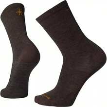 Smartwool Everyday Anchor Line Zero Cushion Crew Socks | - Chestnut - 查看 1