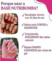 Nutri Bomba Official Strengthening Base By Bruna 9ml - 1 Unit - View 2
