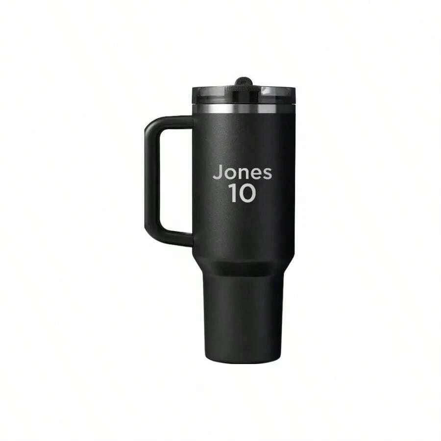 Stanley Custom 40 Oz. Quencher ProTour Flip Straw Tumbler |  | Insulated Water Bottles For Outdoor - màu đen - Xem 1