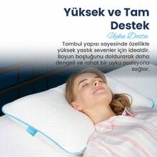 Visco Particle Orthopedic Pillow - 1 Piece - White - View 5