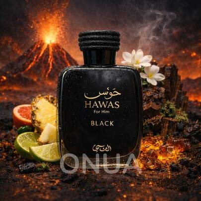 Rasassi Hawas For Him Black - Eau De Parfum 100ml For Men