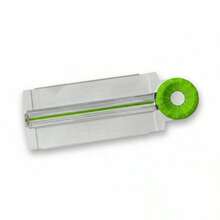 Guillotina Rotatoria de Papel Jef HD-12 - Cortadora Profesional Multipatrón para Manualidades, Scrapbooking y Oficina - Verde - Ver 1