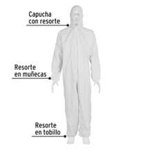 Overol desechable ESPESOR 0.25m Y 0.20mm -TRU-PER / PRETUL - B - Ver 2