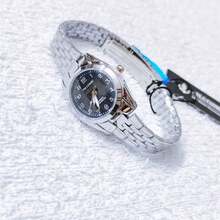 Pallyjane Small Women's Watch, Water Resistant, Delicate Minimalist, With Mini Dial, 25 Mm Watch Diameter, Classic Elegant Women's Fashion Quartz. - 黑與白 - 查看 1