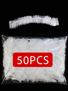 100pcs Disposable Food Wrap Covers, Disposable Shower Cap, Multi-Purpose Disposable Shrink Bags, Disposable Thick Shoe Covers, Disposable Kitchen Food Wrap, Household Refrigerator Food Preservation Covers, Expandable Elastic Food Wrap Covers - Multicolor - View 16